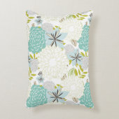 花の背景 アクセントクッション (正面(垂直))