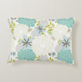 花の背景 アクセントクッション (裏面)