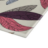 花の背景 カッティングボード (角)