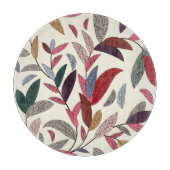 花の背景 カッティングボード (正面)