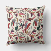 花の背景 クッション (裏面)