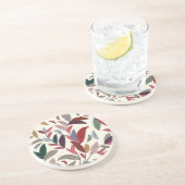 花の背景 コースター (側面)