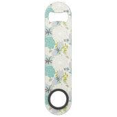 花の背景 スピード栓抜き (正面)