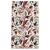 花の背景 スモールペーパーバッグ (正面)