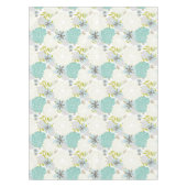 花の背景 テーブルクロス (正面)