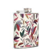 花の背景 フラスク (右)