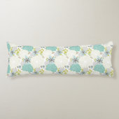 花の背景 ボディピロー (正面)