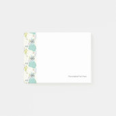 花の背景 ポストイット (正面)