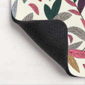 花の背景 マウスパッド (コーナー)