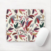 花の背景 マウスパッド (マウス)