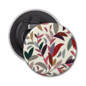 花の背景 栓抜き (正面)