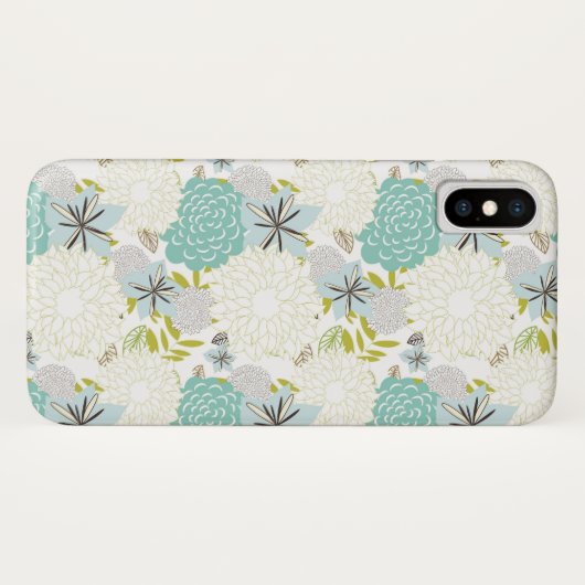 花の背景 Case-Mate iPhoneケース (裏面(横))