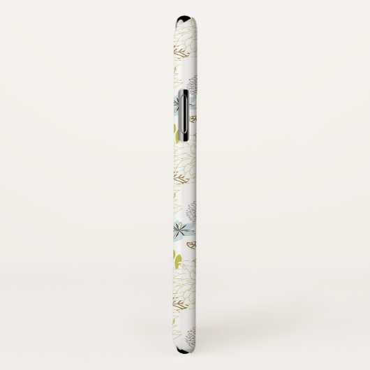 花の背景 Case-Mate iPhoneケース (裏面/右)