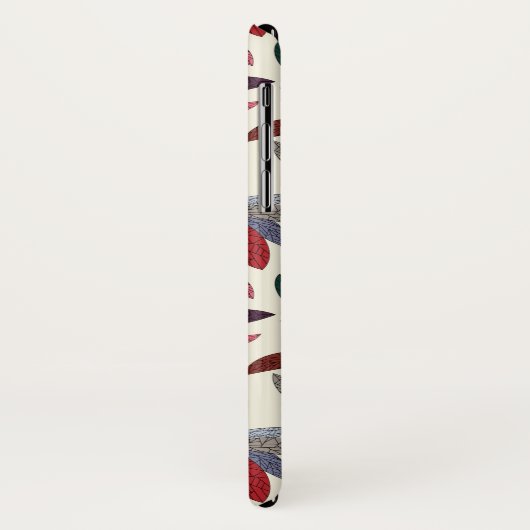 花の背景 Case-Mate iPhoneケース (裏面/左)