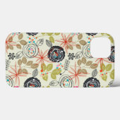 花の背景 Case-Mate iPhoneケース (裏面 (横))