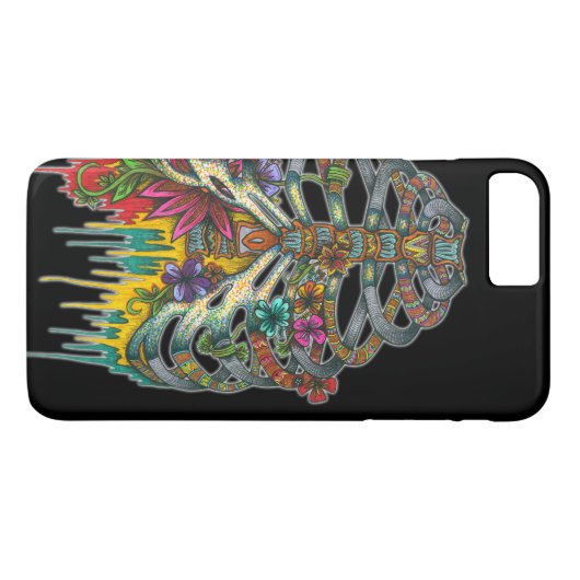 花の胸郭 Case-Mate iPhoneケース (裏面(横))