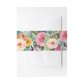 花の腹バンド 招待状ベリーバンド (正面例)