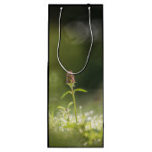 花の自然写真 ワインギフトバッグ (裏面)