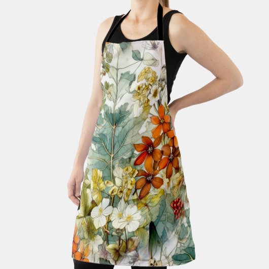 花の自然 エプロン (インサイチュ)