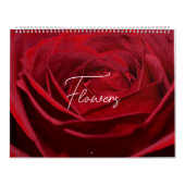 花の自然 カレンダー (カバー)