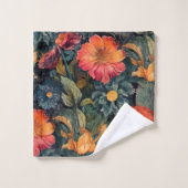 花の自然 バスタオルセット (ウォッシュタオル)