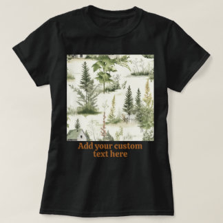 # 花の自然 フラワル コテージコア、自然愛好家 Tシャツ