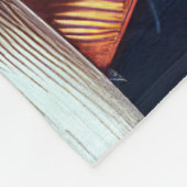 花の自然 フリースブランケット (角)