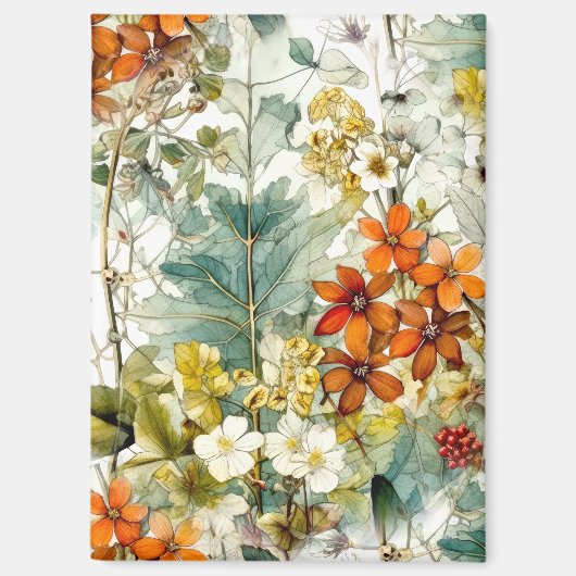 花の自然 マグネット (正面)