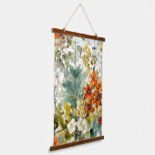 花の自然 吊り下げ型タペストリー (傾斜あり)