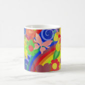 花の色 コーヒーマグカップ (中央)