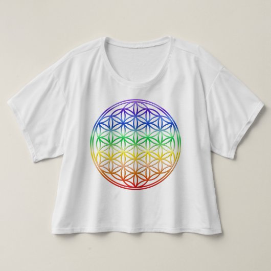 花の花の上 Tシャツ (デザイン正面)