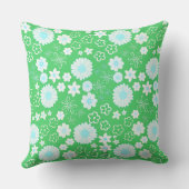 花の花の名前カスタム付け クッション (裏面)