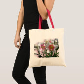 花の花の春の庭愛ブライダル・シャワー トートバッグ (正面(商品))
