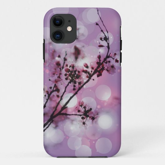 花の花の春の輝きパターンiPhone5場合 Case-Mate iPhoneケース (裏面)