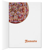 花の花の暖かいトーン～サンキューカード (内側 (右))