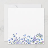 花の花の花の花嫁の昼食会 招待状 (裏面)