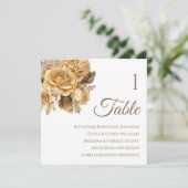 花の花の花束 – 座席表（中立型） 招待状 (スタンド正面)