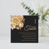 花の花の花束 – 座席表（中立型） 招待状 (スタンド正面)