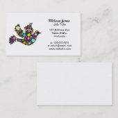 花の花の鳩 名刺 (正面/裏面)