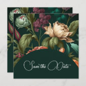 花の花びら日付の保存 セーブザデート (正面/裏面)