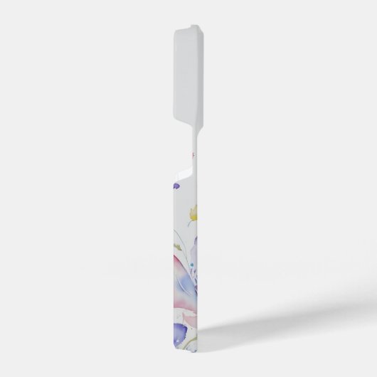 花の花びら（名前） iPhoneケース (右側面)