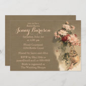 花の花を咲かせる花の花 招待状 (正面/裏面)