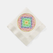 花の花ブルームデレベンス 縁ありカクテルナプキン (角)