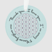 花の花ホオポノポン オーナメント (正面)