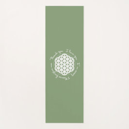 花の花ホオポノポン ヨガマット