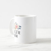 花の花ユーモアのある新婦の母の名言 コーヒーマグカップ (正面左)