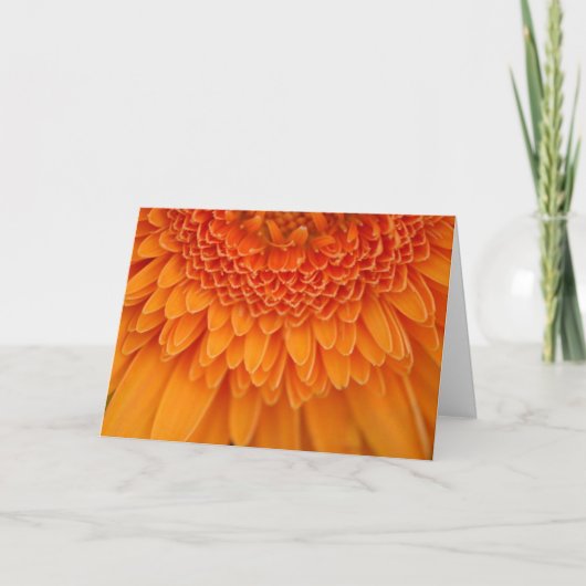 花の花弁のサンキューカード サンキューカード (正面)