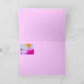 花の花弁の水低下 カード (内部)