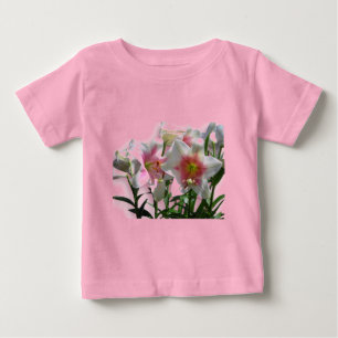花の花春ガーデンラブシャワーパーティー ベビーTシャツ