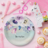 花の花束すべての行事 ペーパープレート (パーティー)